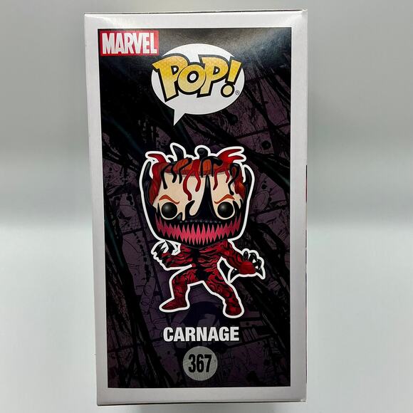 Carnage #367 – Marvel Venom Funko Pop (Visible box wear) - Picture 4 of 6